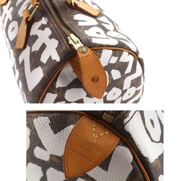 Louis Vuitton Speedy 30 Graffiti monogram canvas Handbag - Picture 7 of 7